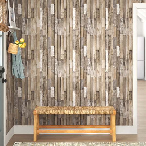 Wallpaper Retro Background Wall Wood Grain Paste Pvc Selfadhesive Gift ギフト